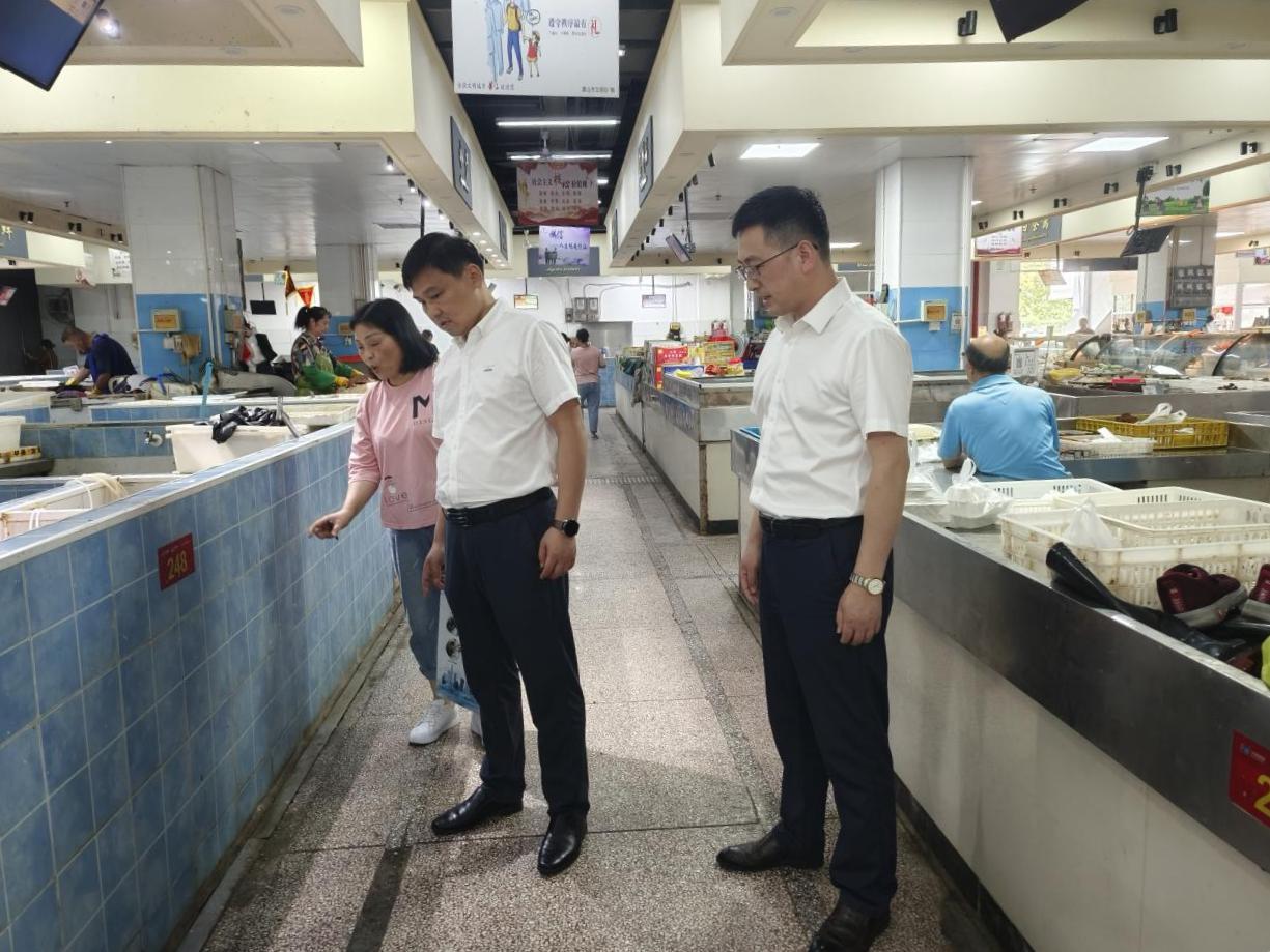管好“菜籃子”，守護“大民生”國資運營公司開展菜市場大巡查