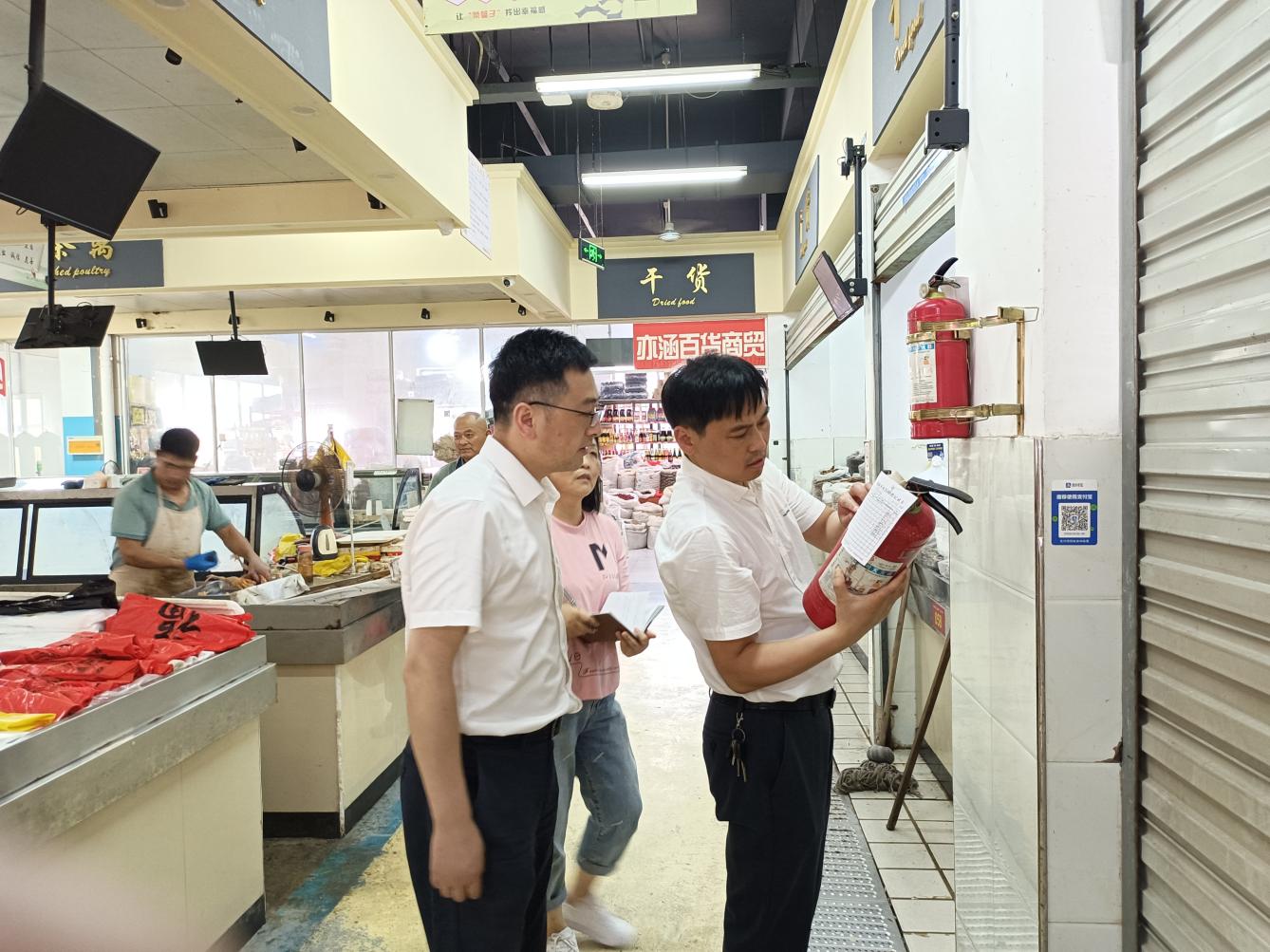 管好“菜籃子”，守護“大民生”國資運營公司開展菜市場大巡查