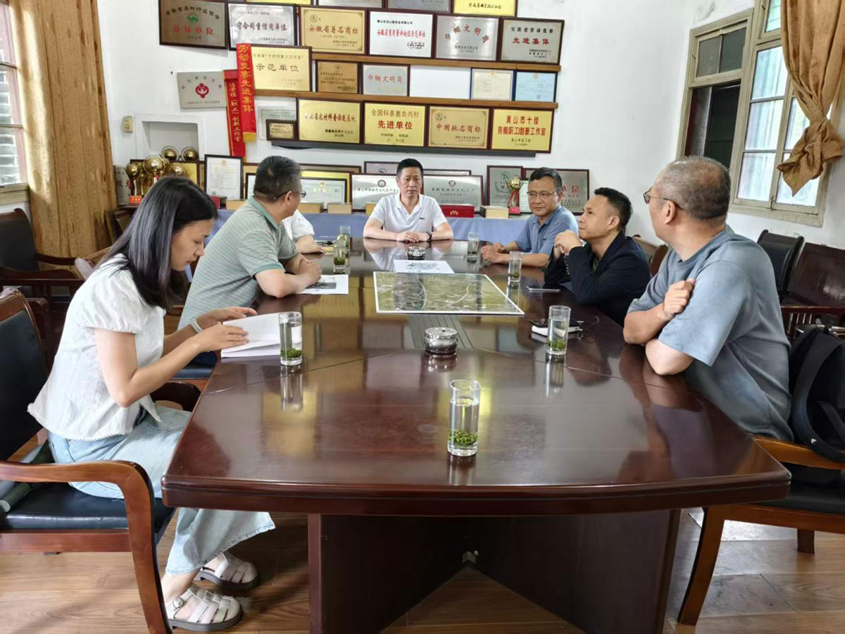江蘇外聯(lián)采考察團(tuán)到實(shí)驗(yàn)茶場(chǎng)考察，共商茶產(chǎn)業(yè)合作新藍(lán)圖